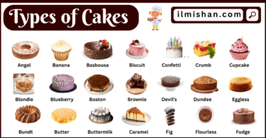 Different Types of Cakes and Their Names with Pictures