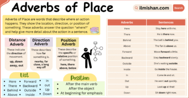 Learn Adverbs of Place with Clear Examples for Beginners