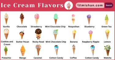 Types of Ice Cream Flavors with Pictures
