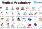 Medical Vocabulary in English with Their Pictures