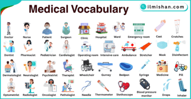 Medical Vocabulary in English with Their Pictures
