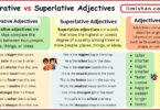 The Comparative vs Superlative Adjectives in English with Pictures