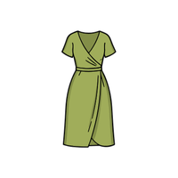 Wrap dress | Outfit Names in English