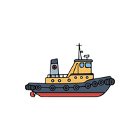 Tugboat | Types of Boats with Names in English