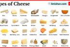 60 Types of Cheese with Names and Images