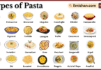 Types of Pasta with Names and Their Pictures