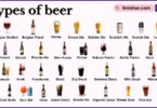 Types of Beer with Names in English and Pictures