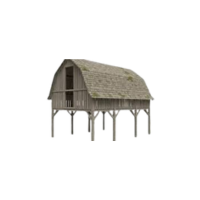 Gambrel roof | Types of Roofs