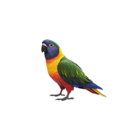 Rainbow lorikeet | Types of Parrots