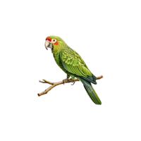 Red-lored amazon | Types of Parrots
