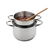 Double boiler pan