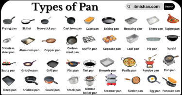 Types of Pan with Names in English with Pictures